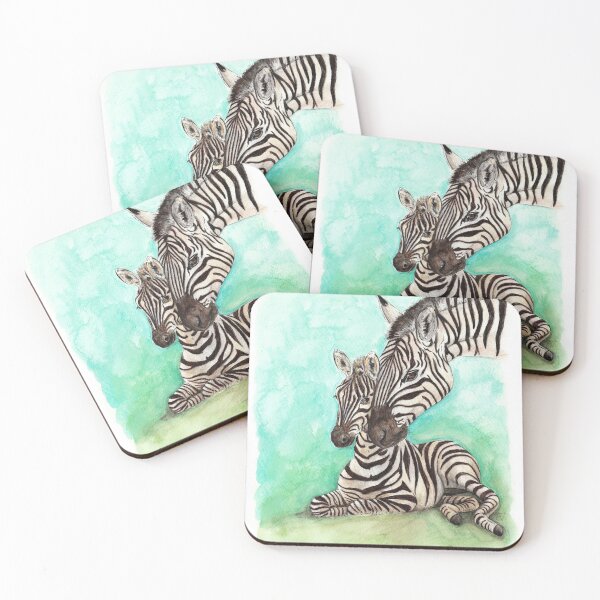 Item preview, Zebra and Foal designed and sold by Meaghan Roberts.