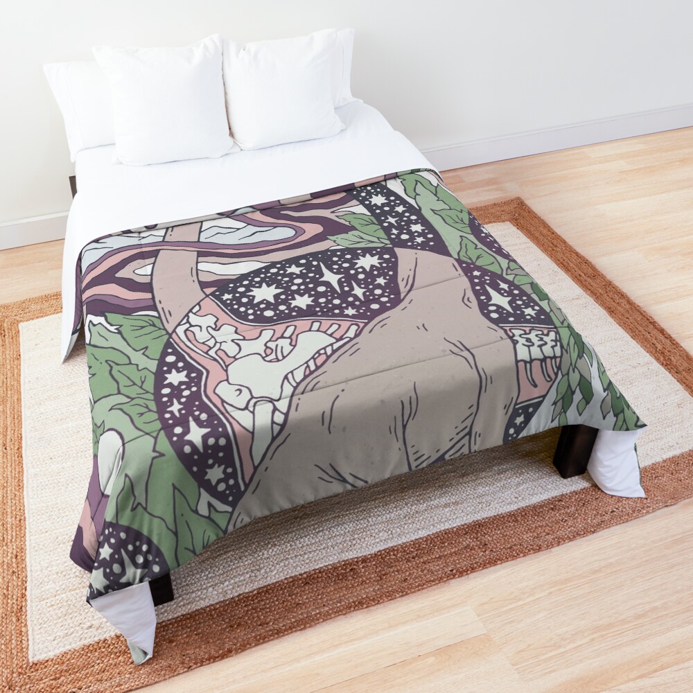 Item preview, Comforter designed and sold by OMEGAFAUNA.