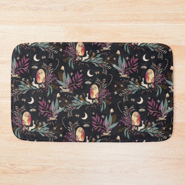 In the night garden Bath Mat