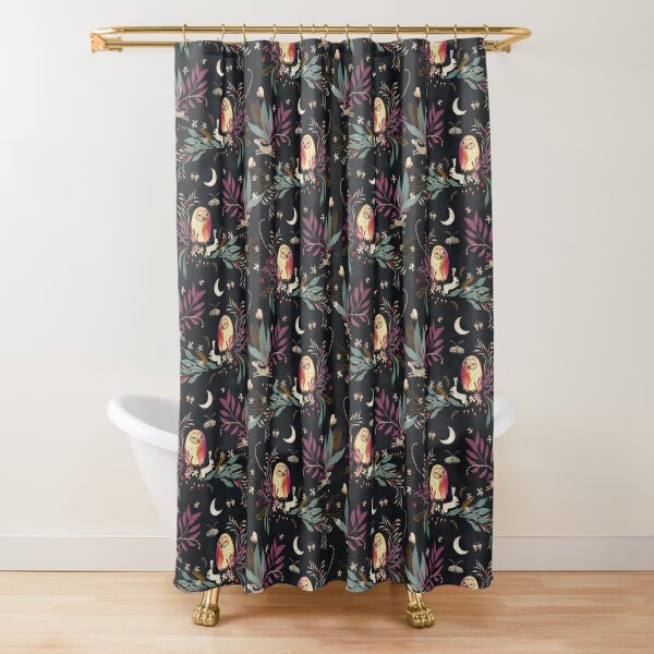 In the night garden Shower Curtain