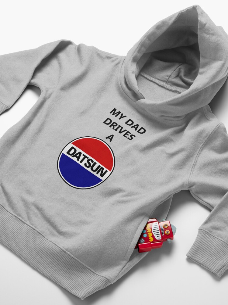 Alternate view of Datsun Dad Toddler Pullover Hoodie