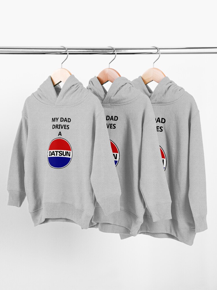 Alternate view of Datsun Dad Toddler Pullover Hoodie