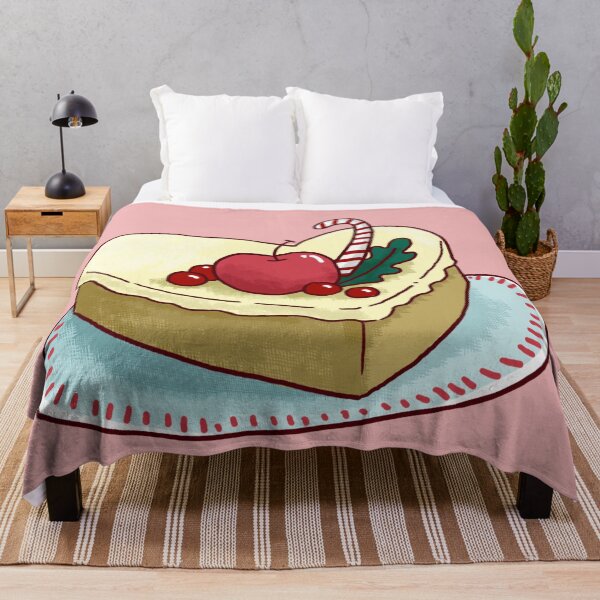 Item preview, Fancy Pink Cake Illustration With A Cherry On Top designed and sold by EkaterinaSokol.