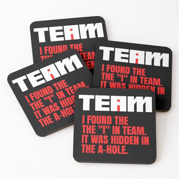 Item preview, I Found The I In Team. Its Hidden In The A Hole designed and sold by Nada18.