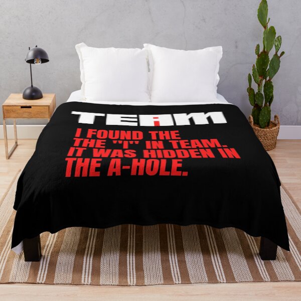 Item preview, I Found The I In Team. Its Hidden In The A Hole designed and sold by Nada18.