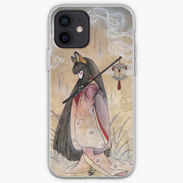 Bad Thoughts - Kitsune Fox Yokai iPhone Soft Case
