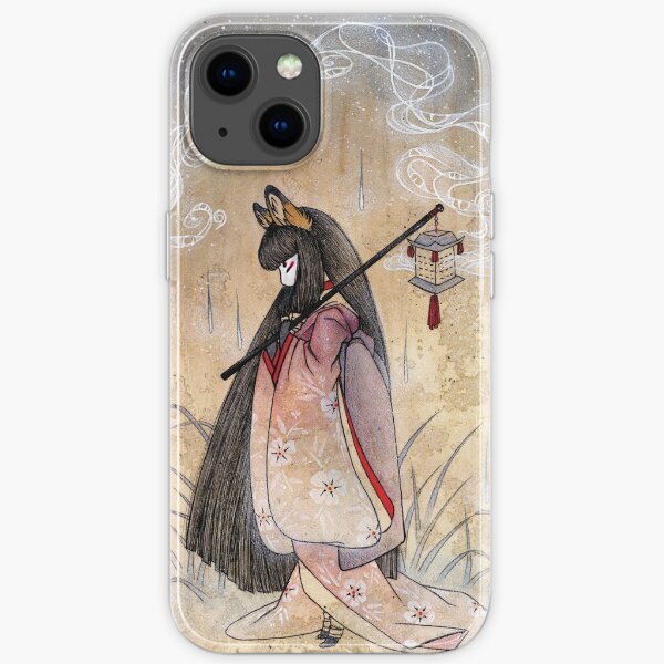 Bad Thoughts - Kitsune Fox Yokai  iPhone Soft Case