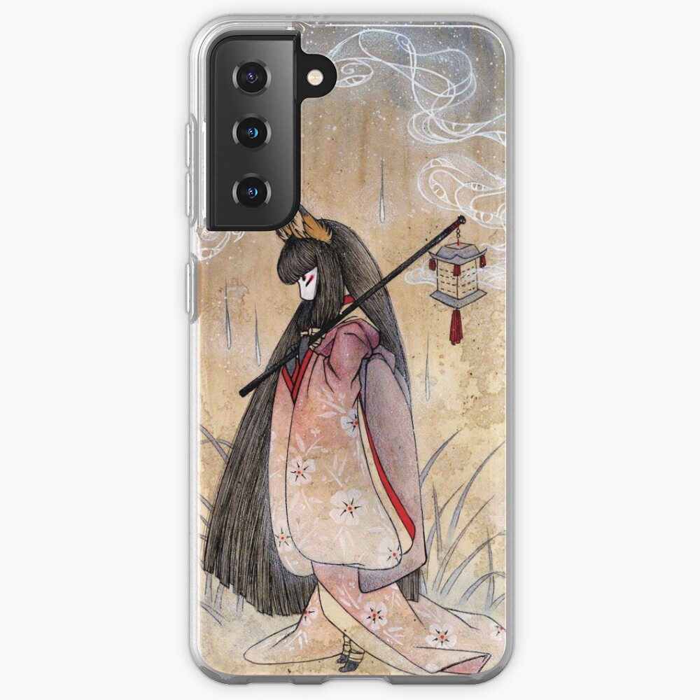 Bad Thoughts - Kitsune Fox Yokai Samsung Galaxy Phone Case