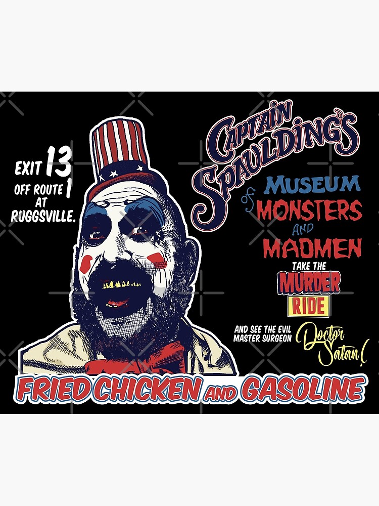 Captain Spaulding's Museum of Monsters and Madmen by myronmhouse