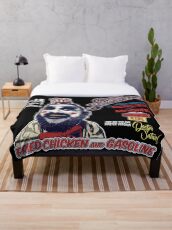 Captain Spaulding's Museum of Monsters and Madmen Throw Blanket