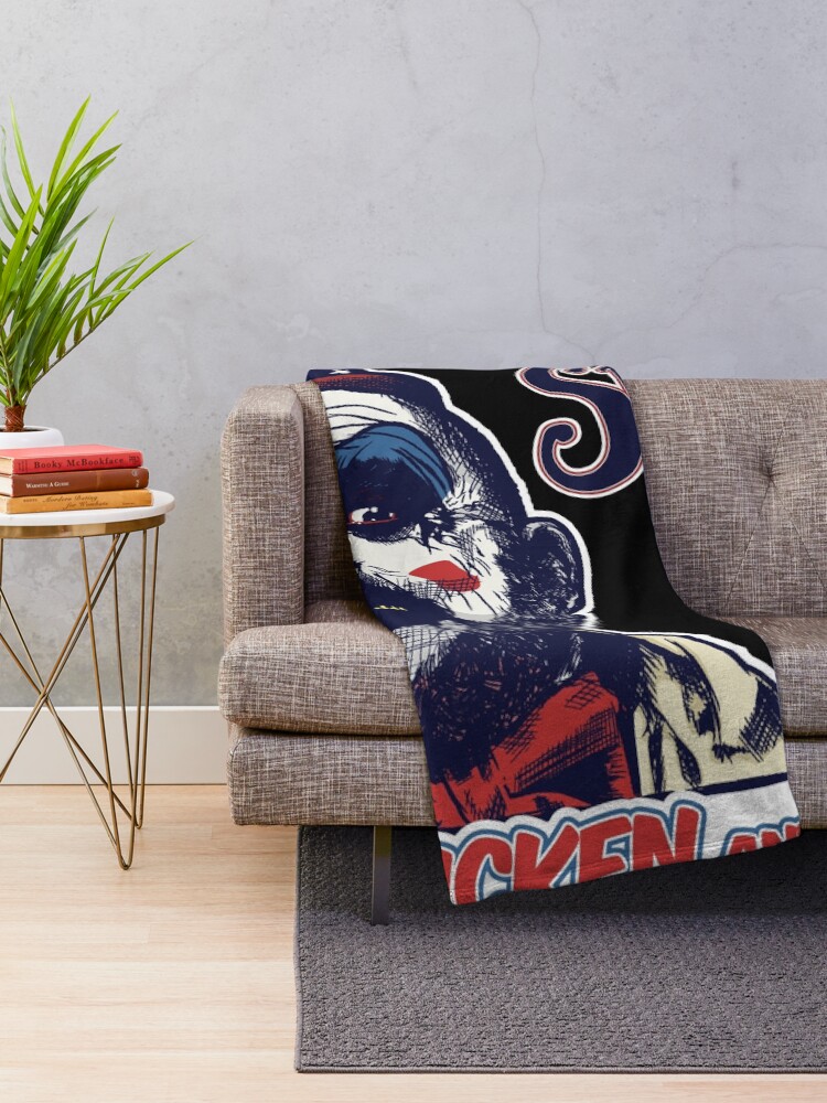 Alternate view of Captain Spaulding's Museum of Monsters and Madmen Throw Blanket
