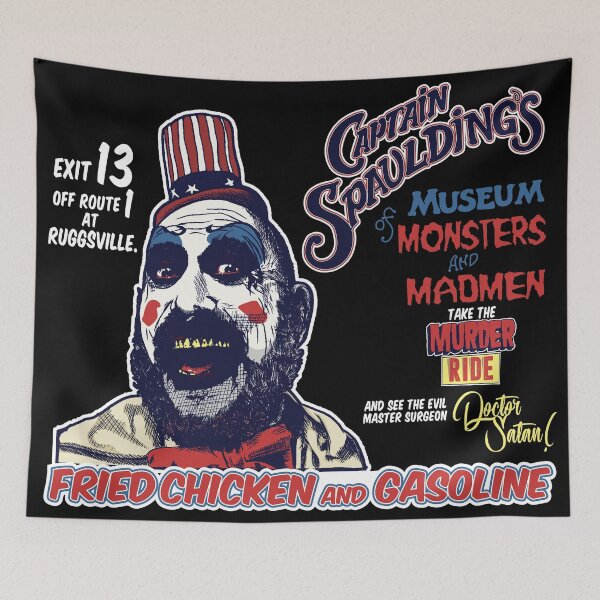 Item preview, Captain Spaulding's Museum of Monsters and Madmen designed and sold by myronmhouse.