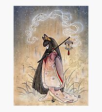 Bad Thoughts - Kitsune Fox Yokai Photographic Print