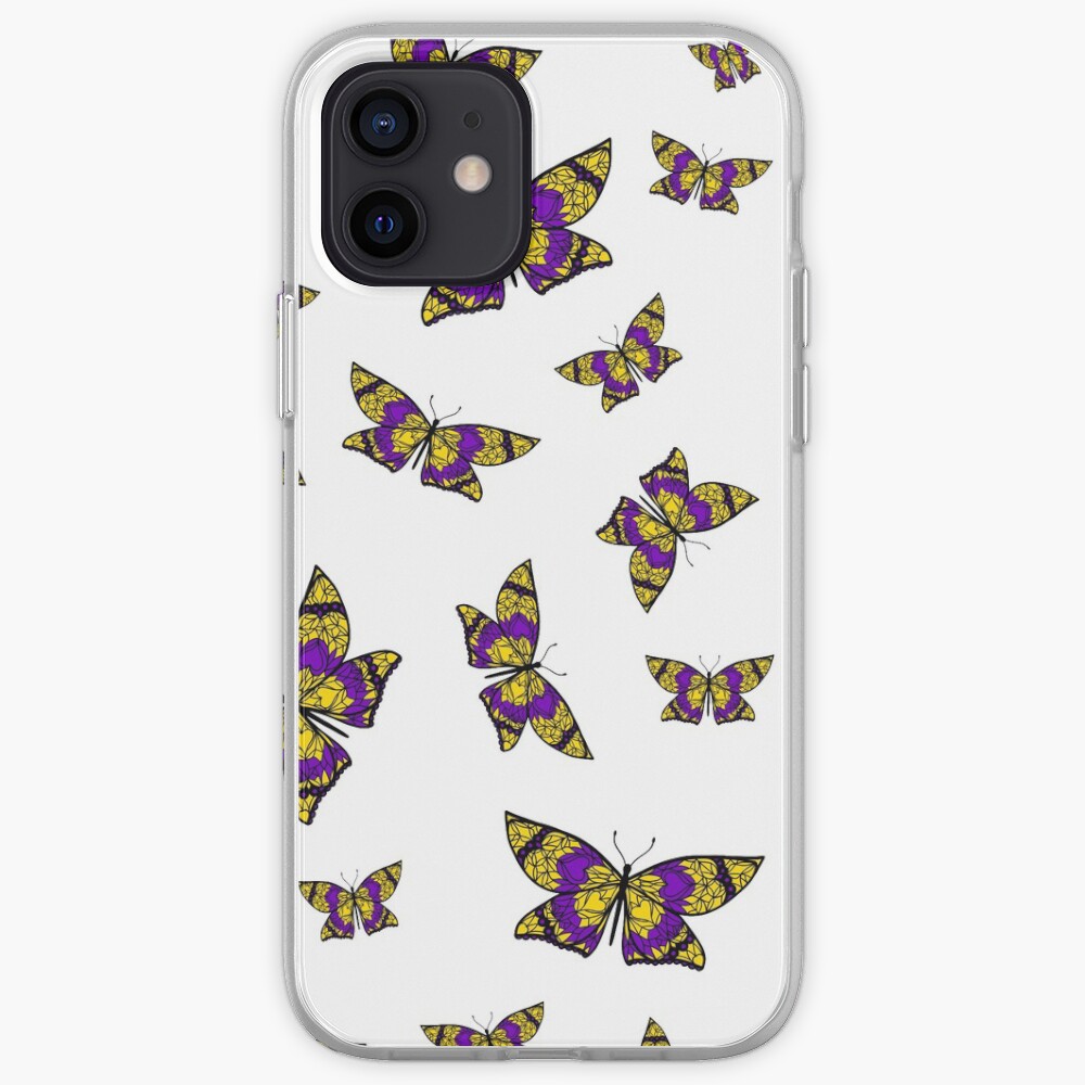 Fly With Pride: Intersex Flag Butterfly iPhone Case & Cover