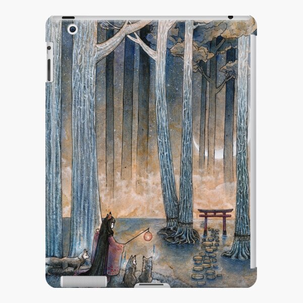 Beginning - Kitsune Fox Yokai Japanese iPad Snap Case