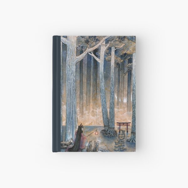 Beginning - Kitsune Fox Yokai Japanese Hardcover Journal
