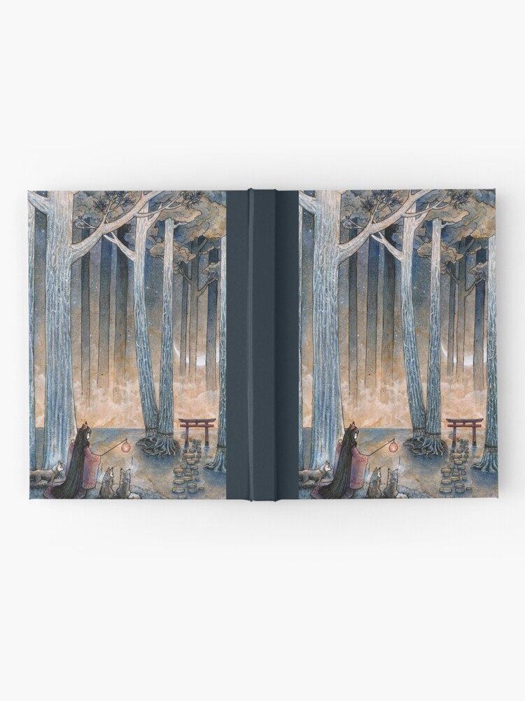 Alternate view of Beginning - Kitsune Fox Yokai Japanese Hardcover Journal