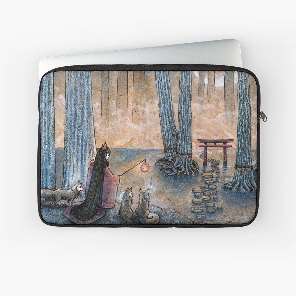 Item preview, Laptop Sleeve designed and sold by TeaKitsune.