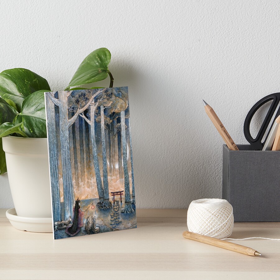 Item preview, Art Board Print designed and sold by TeaKitsune.