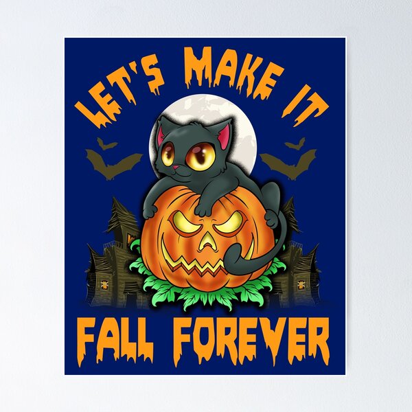 Item preview, Funny & Cute Cat with Jack o Lantern Halloween Pumpkin Humorous  designed and sold by No Limits T-Shirts.