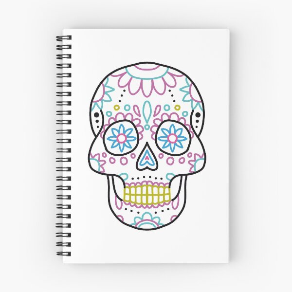 Item preview, Skull Day of the Dead w designed and sold by HbtFlorez.