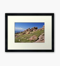 Boulders Framed Print