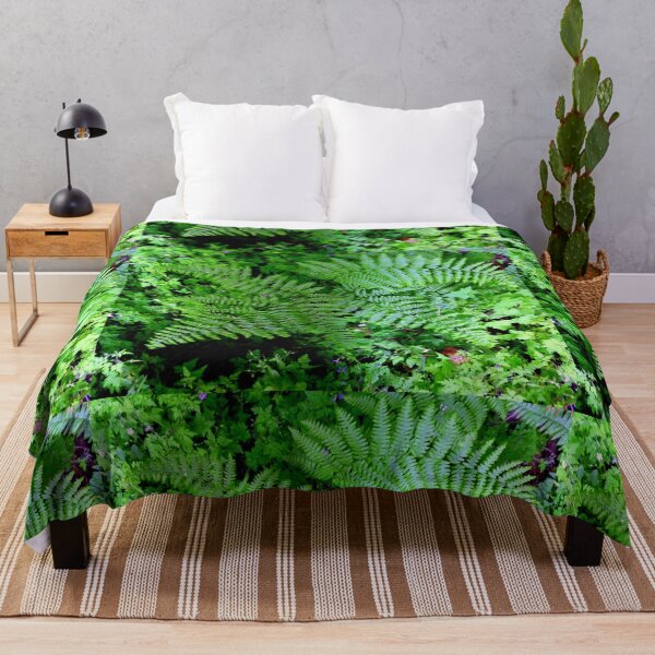Item preview, Summer Ferns in the Forest designed and sold by Elaine Bawden.
