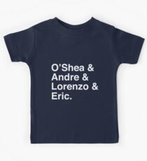 O'Shea & Andre & Lorenzo & Eric NWA T-Shirt Kids Tee