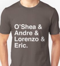 O'Shea & Andre & Lorenzo & Eric NWA T-Shirt Unisex T-Shirt