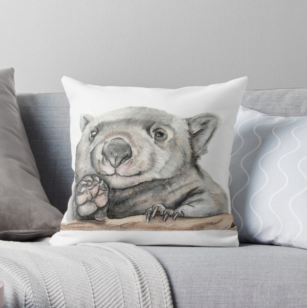 wombat pillow case