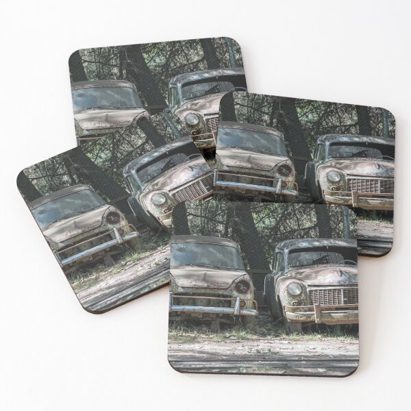 Item preview, Two old, abandoned cars. designed and sold by FER737NG.