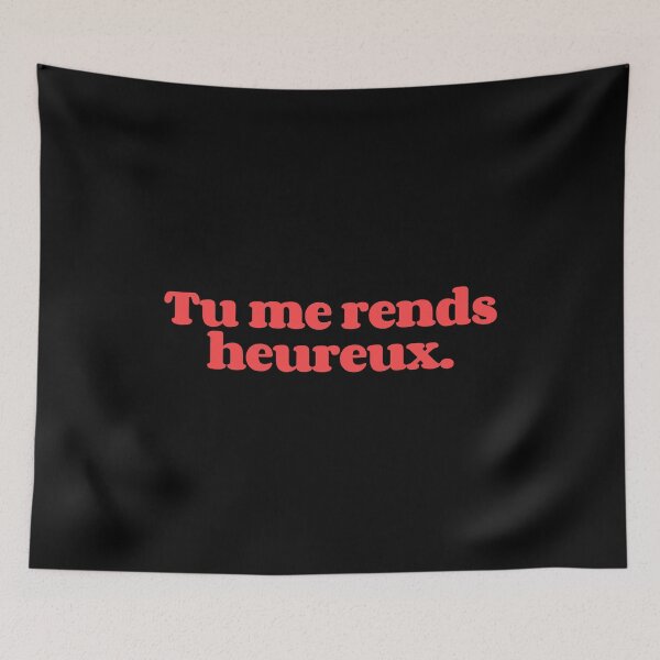 Item preview, Tu me rends heureux You make me happy designed and sold by Scoopivich.