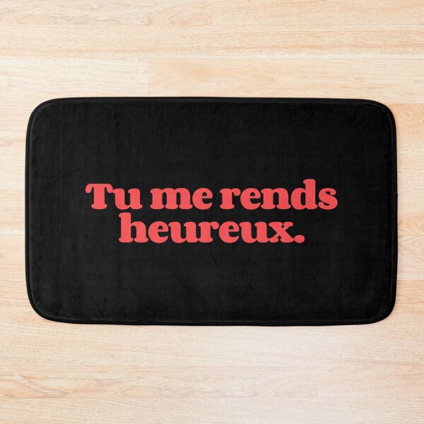 Item preview, Tu me rends heureux You make me happy designed and sold by Scoopivich.