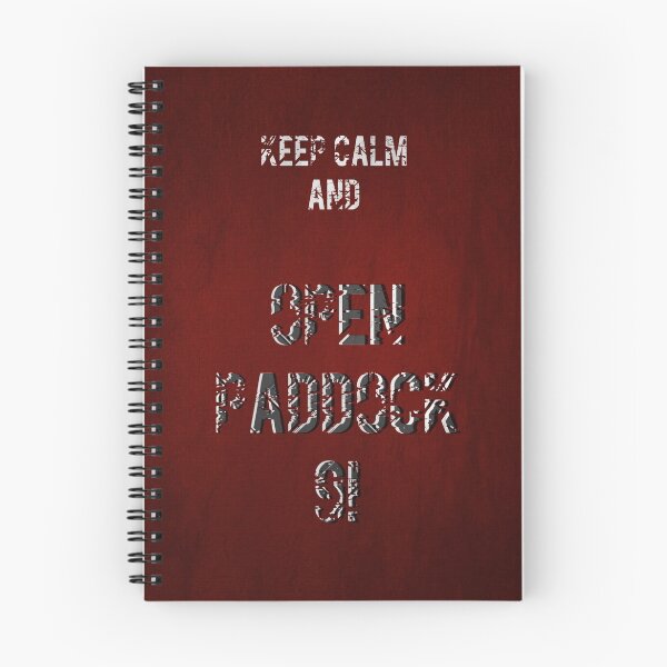 Item preview, Keep Calm and Open Paddock 9! designed and sold by cinemagia.
