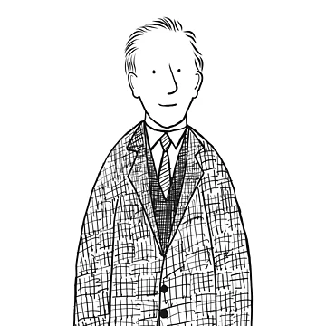 Artwork thumbnail, J.R.R. Tolkien by Chris Corbin