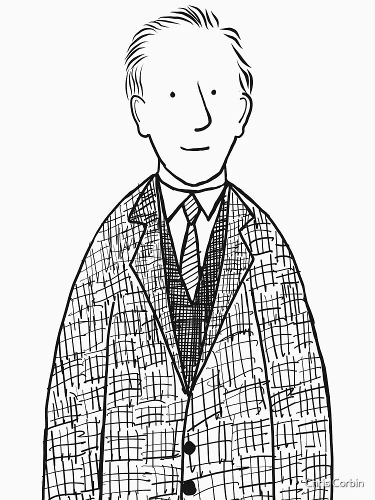 Thumbnail 6 of 6, Pullover Hoodie, J.R.R. Tolkien designed and sold by Chris Corbin.