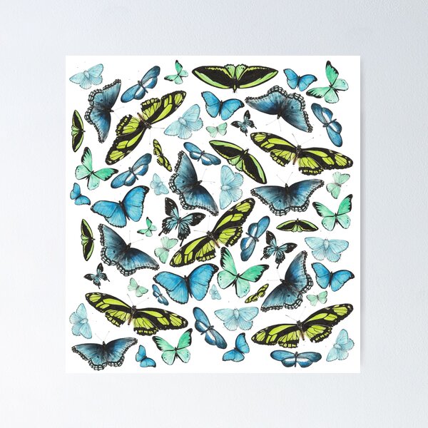 Item preview, Butterfly Collage designed and sold by Meaghan Roberts.
