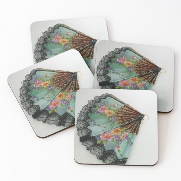Item preview, The Spanish Touch - Floral Fan designed and sold by SunriseRose.