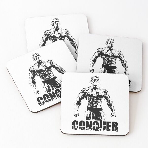 Item preview, Conquer Arnold Schwarzenegger Motivation designed and sold by VectorDesigner.