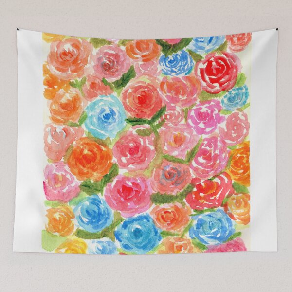Item preview, Blue Rose Red Rose Pink Rose designed and sold by Hoi-polloiArt.