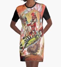 Bombshell Graphic T-Shirt Dress