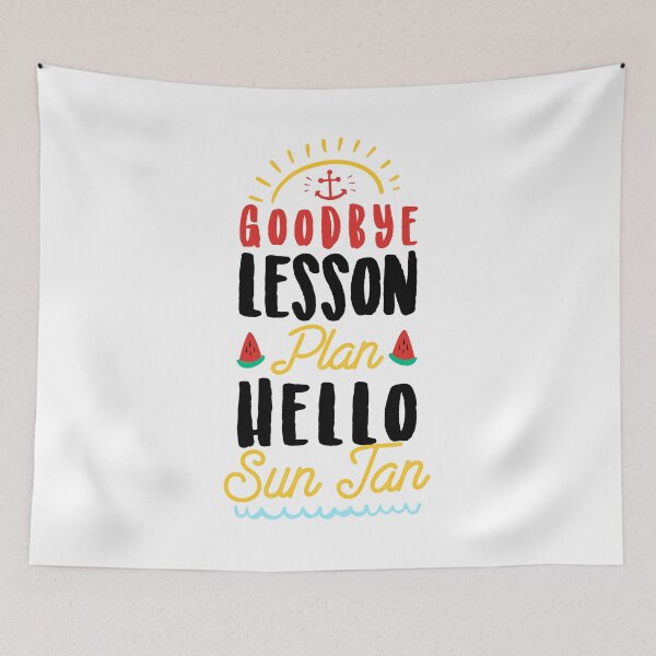 Item preview, Goodbye Lesson Plan Hello Sun Tan Gift Pineapple Teacher designed and sold by findgreatshirts.
