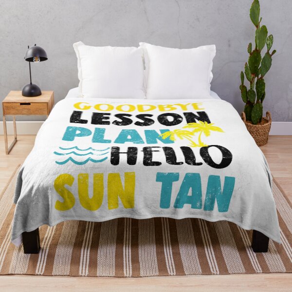 Item preview, Goodbye Lesson Plan Hello Sun Tan Last Day Of School designed and sold by findgreatshirts.