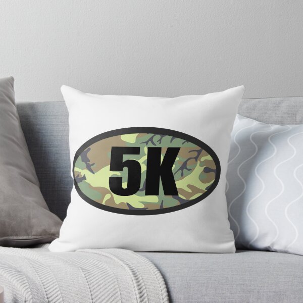 Item preview, 5K Sticker Oval Running Design Decal Car Window Bumper Sticker Camo Camouflage designed and sold by Nextlevellife.