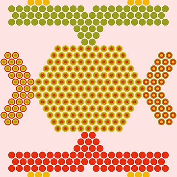 Artwork thumbnail, Halftone pattern by wagnerps