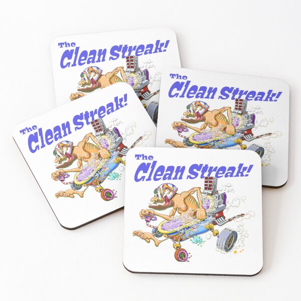 Item preview, The Clean Streak designed and sold by Smart Aleck Art.