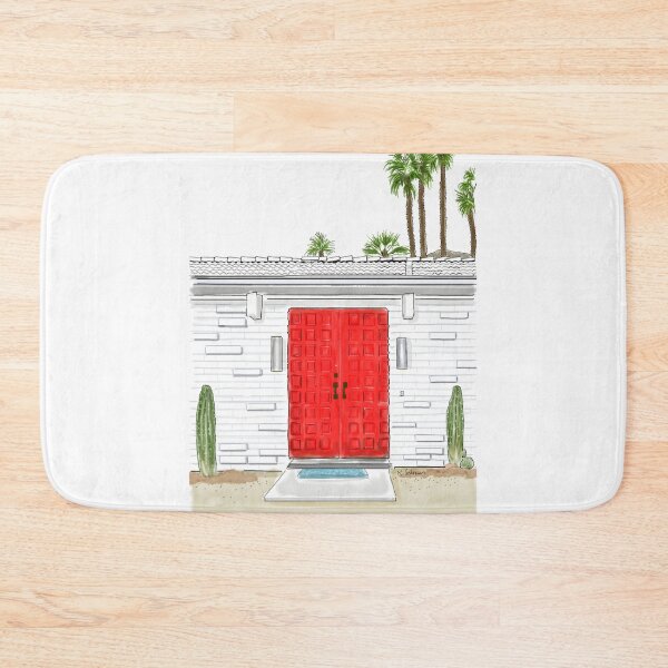 Item preview, Red Hot Palm Springs Door designed and sold by kschowe.