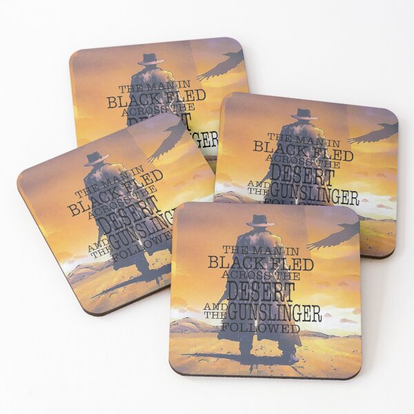 The Gunslinger Coasters (Set of 4)