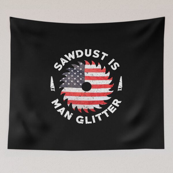 Item preview, Sawdust is man glitter in US flag designed and sold by Diardo.