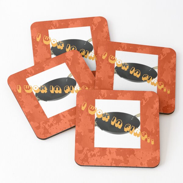 Item preview, I WOK IN FIRE... designed and sold by Angelakiel1.
